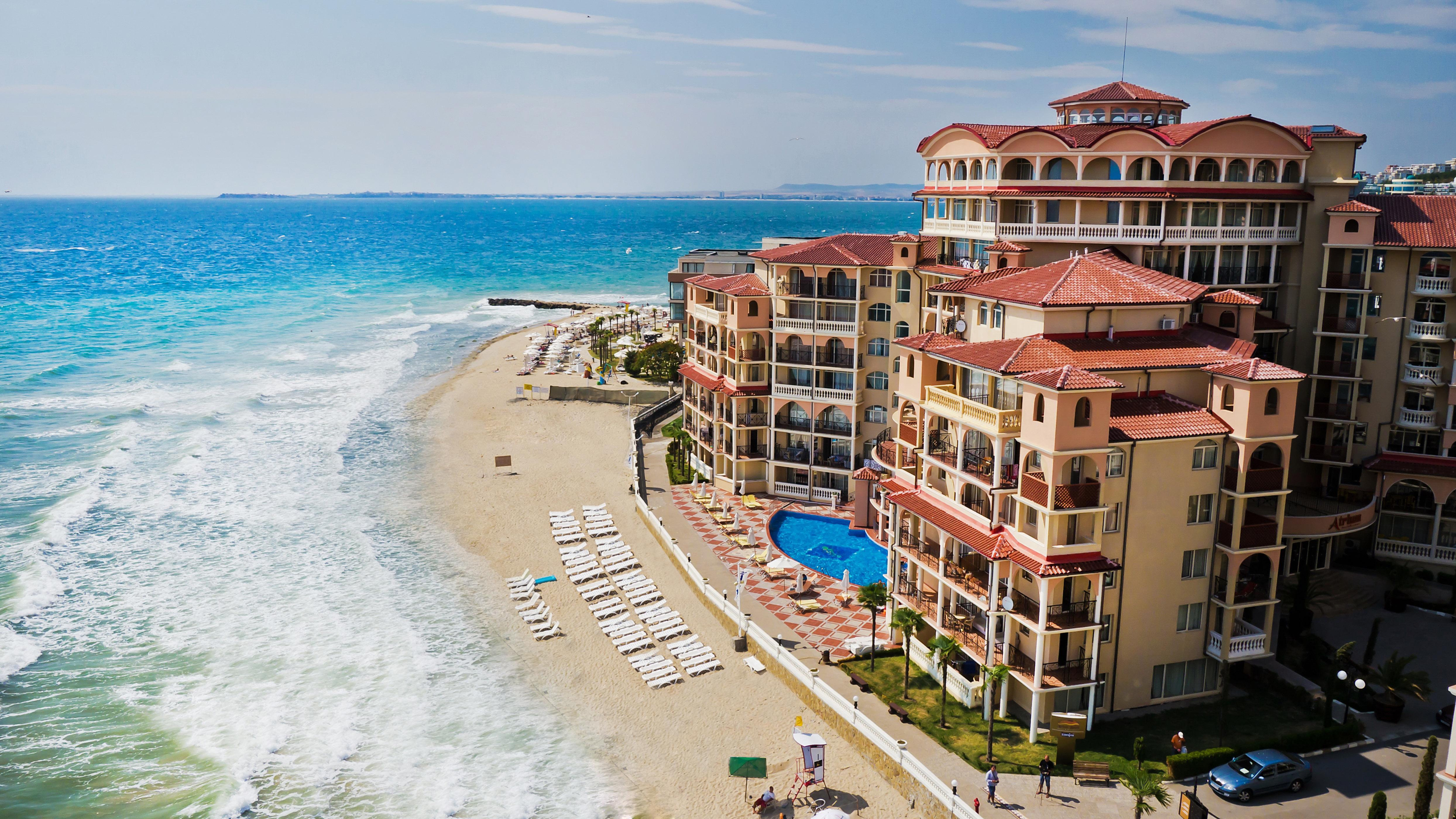 Atrium Beach Hotel Elenite Ngoại thất bức ảnh